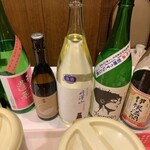 藤沢しぇんろん - 残草蓬莱　Queen純米吟醸と真澄　茅色　純米酒と鯉川別嬪うすにごり　純米吟醸