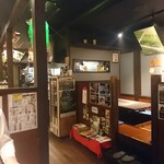 お好み焼き でん - 店内。