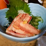 岸田屋 - ズワイガニ酢の物550円