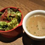 Tapas Kitchen by Massa - サラダ＋スープ