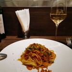 創作イタリアン Gemelli - 桜海老と新キャベツのオイルソーススパゲティー二