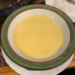 ステーキハウス リベラ - コーンスープ