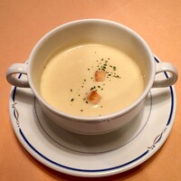 ステーキハウス キッチンリボン - コーンポタージュスープ