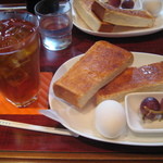 はまゆう - 料理写真:アイスティー　モーニング　３５０円