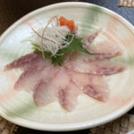 烏山 - ソイ刺身
      ポン酢ダレでいただきました