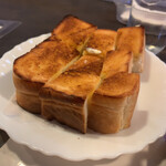 グリル佐久良 - 厚切りトースト　¥350
