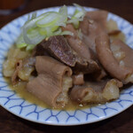 朝めし酒場 ナニコレ食堂 - モツ煮ハーフ