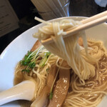 煮干しそば 虎慎 - 煮干そば（大盛）