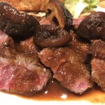 イワナガ食堂 - 宮崎牛のサーロインステーキ