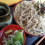 山崎製麺 - ざるそば大盛り