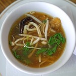 松賓九 - フカヒレスープ　これを５～６杯頂きました