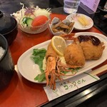 Youshokuya Kokkusan - ミックスフライ定食