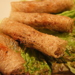 サイゴン・レストラン - 【2011.11】あみあみ揚げ春巻き（4本・980円）。おいし♥