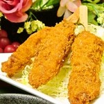 Harahachibumme - 「豚ヒレのソース串カツ」アツアツ280円☆