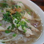 サイゴン・レストラン - 【2012.3】鶏のフォー（980円）♥澄んでいるのにコクがあるスープは、体にしみる美味しさ♪