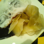 サロン・ド・カッパ - 付け合わせはキャベツピクルス