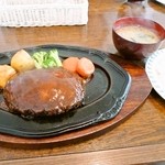 ローマの太陽 - ジャンボハンバーグセット