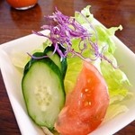 ローマの太陽 - セットのサラダ