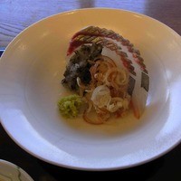 京都和久傳 - 縞鰺の刺身