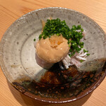 鮨 さかい - 福岡の虎河豚、島根の鮟鱇の肝で造った肝酢