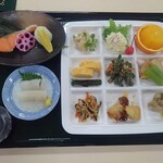 三笠天然温泉太古の湯・別館旅籠 - 特別に出されたプレート