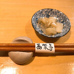 石臼挽き手打 蕎楽亭 - お通し