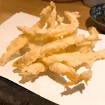 石臼挽き手打 蕎楽亭 - 季節の天ぷら（白魚）