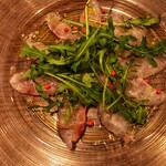 チェントアンニ - 鮮魚のカルパッチョ