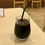 Kaoriya - チキン南蛮定食 ¥950 のアイスコーヒー
