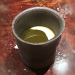 菊鮨 - 蒸し鮑の茶碗蒸し