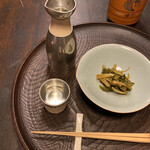 Kokonoe Saika - わさび菜の醤油漬と