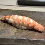 菊鮨 - 車海老・・甘いですね