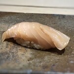 菊鮨 - 鰆（糸島）、松前漬けで・・これ美味しい。鰆の旨み・甘味が素晴らしい。