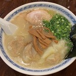 徒歩徒歩亭 - 雲呑麺(塩味)