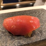 寿司 赤酢 - 舞鶴の本鮪の中トロ