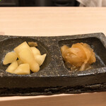 寿司 赤酢 - ガリ