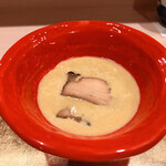 寿司 赤酢 - 鮑肝ソース