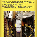 SPICY CURRY 魯珈 - 並び方