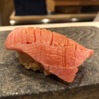 寿司 赤酢 - 舞鶴の本鮪の大トロ