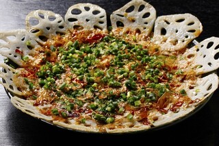 Teppanyaki Okonomiyaki Saya - れんこん焼き
