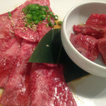 焼肉問屋　くに家 - 山形牛2点盛り