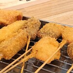 Kumamoto Kushikatsu Wasamon Sakaba - くし盛合せ10本