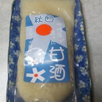 道の駅 岩城 総合交流ターミナル ケベック 売店 - 味噌屋の造った甘酒（マルイチ醸造さん出品）　　195円