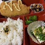 レストラン清豊 - イカフライ。デカい。