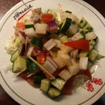 ディップマハル - クチュンバルサラダ　野菜の角切り