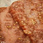 焼肉 山水 - 24年4月　炙り上ロース　いちぼ