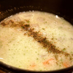 中善 - ほうれん草の粕汁