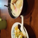 中国料理龍 - ラーメンセット730円(税込み)