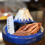 旨味熟成肉専門 焼肉 ふじ山 - ふじ山スペシャルセットのハラミスモークステーキ