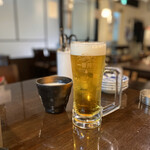 Umamijuseinikusemmonfujiyama - 生ビールとマッコリ